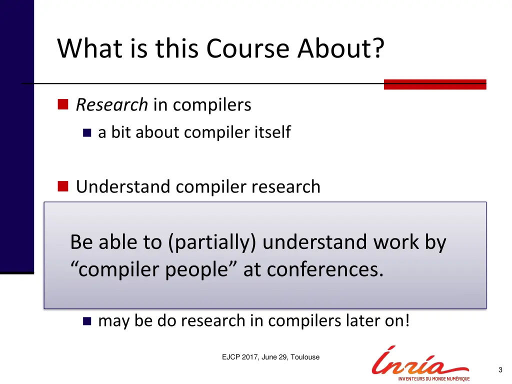 what is this course about