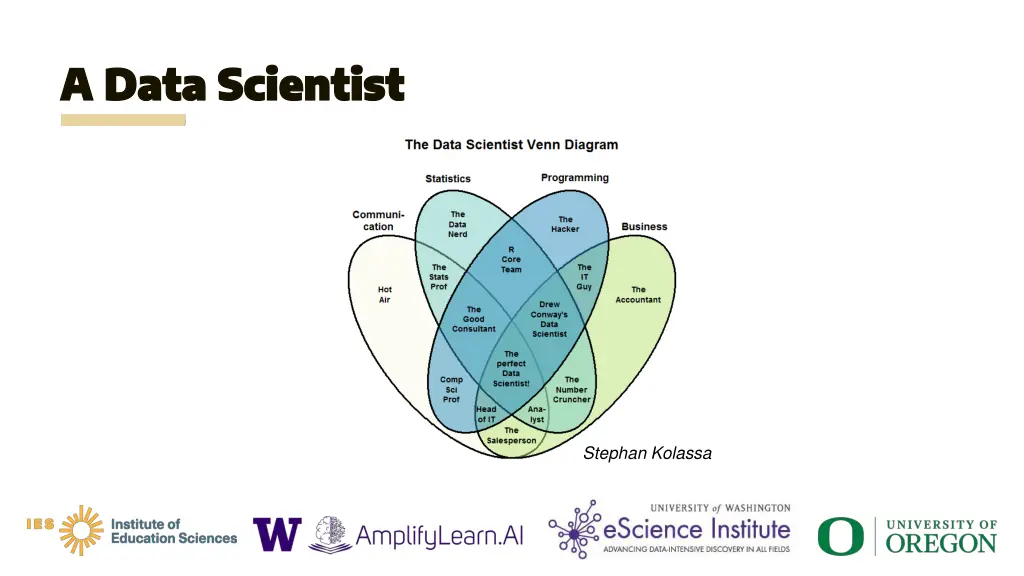 a data scientist a data scientist