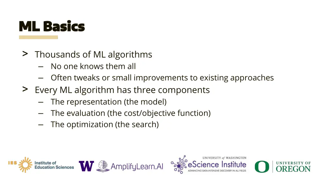 ml basics ml basics 1