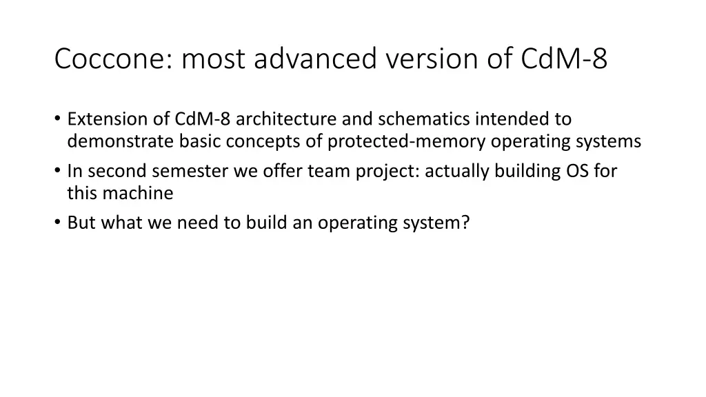 coccone most advanced version of cdm 8
