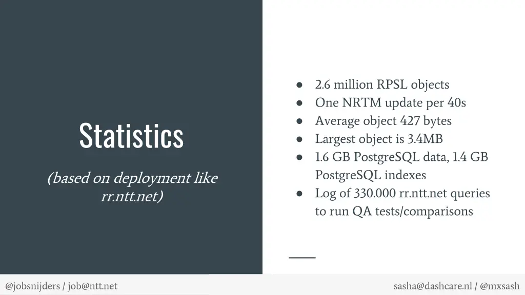 2 6 million rpsl objects one nrtm update