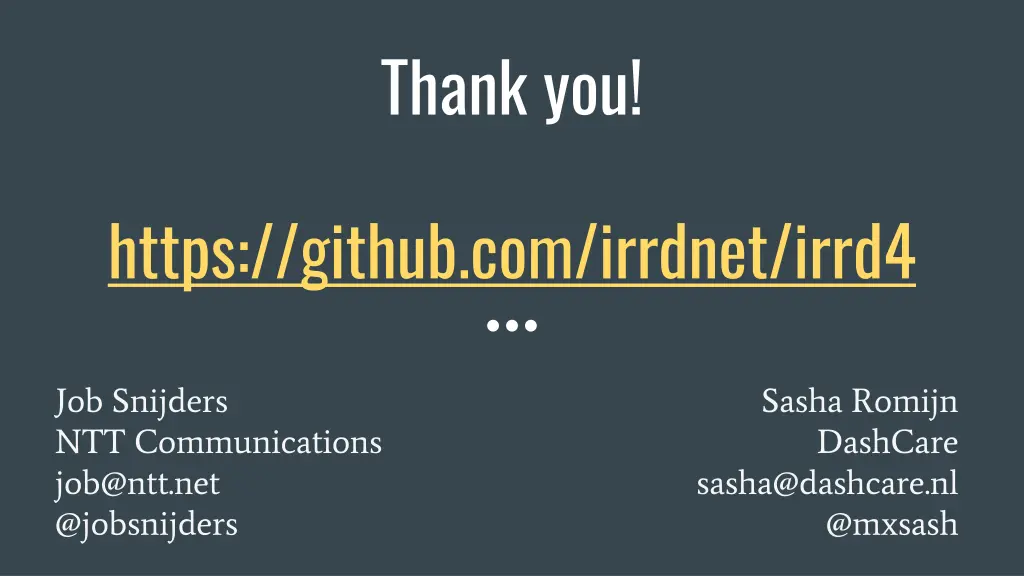 thank you