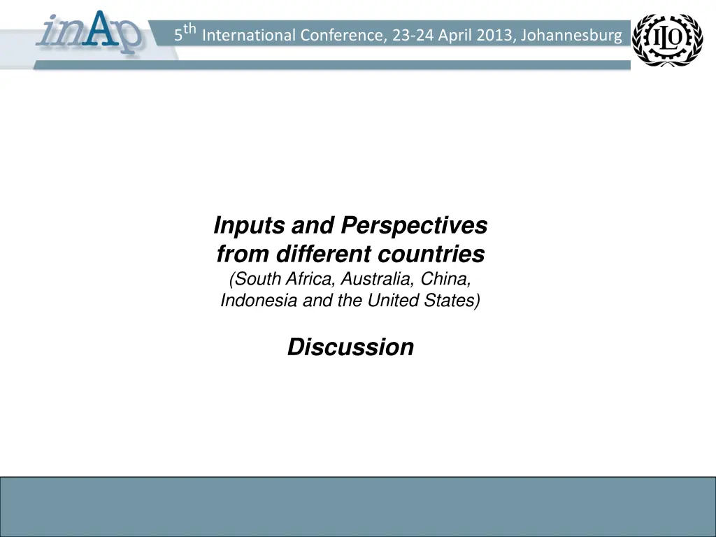 5 th international conference 23 24 april 2013 13