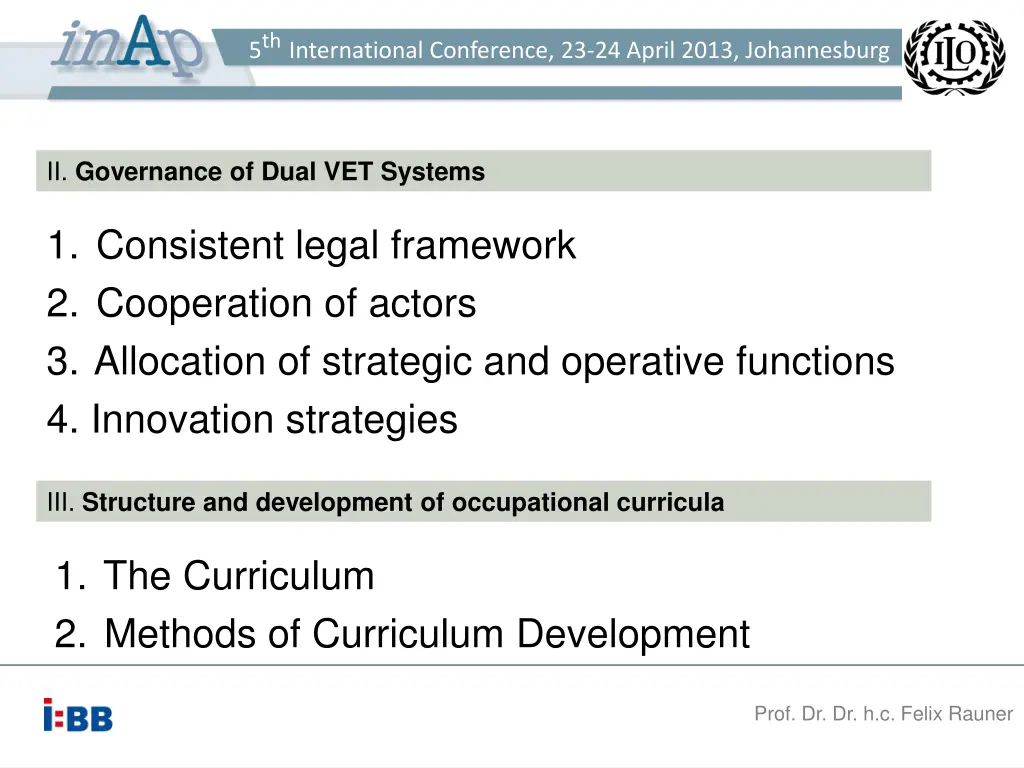 5 th international conference 23 24 april 2013 7