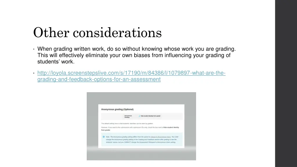 other considerations 2