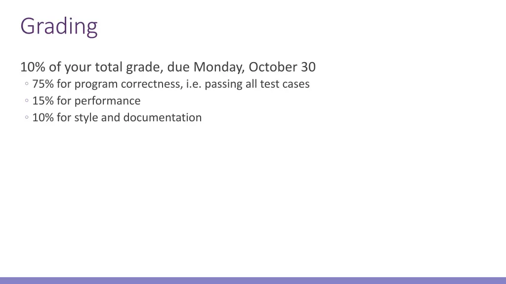 grading