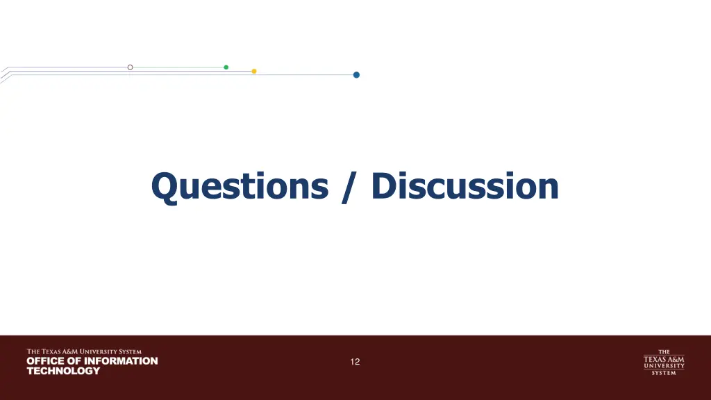questions discussion