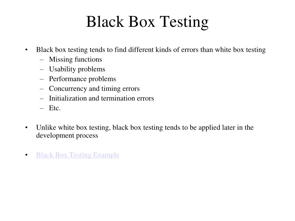 black box testing 2