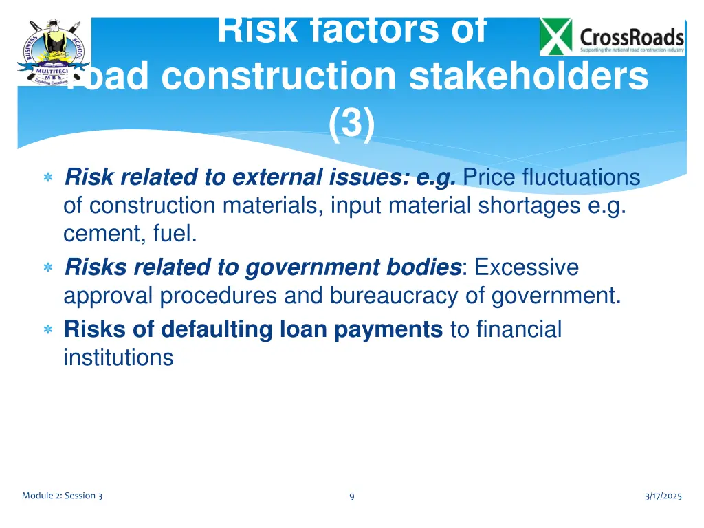 risk factors of 2