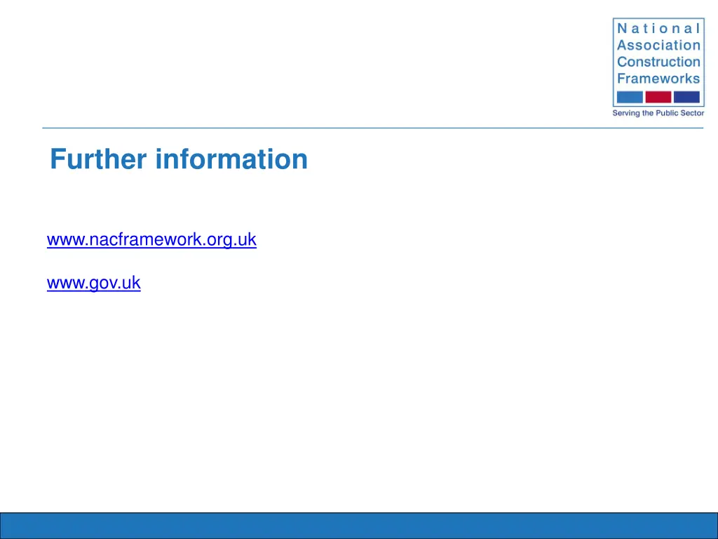 further information