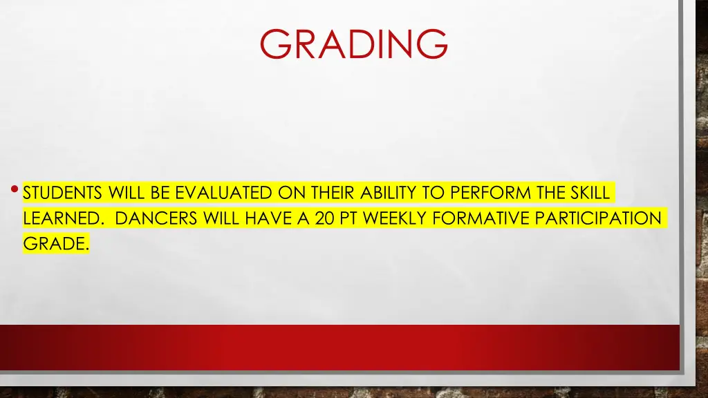 grading