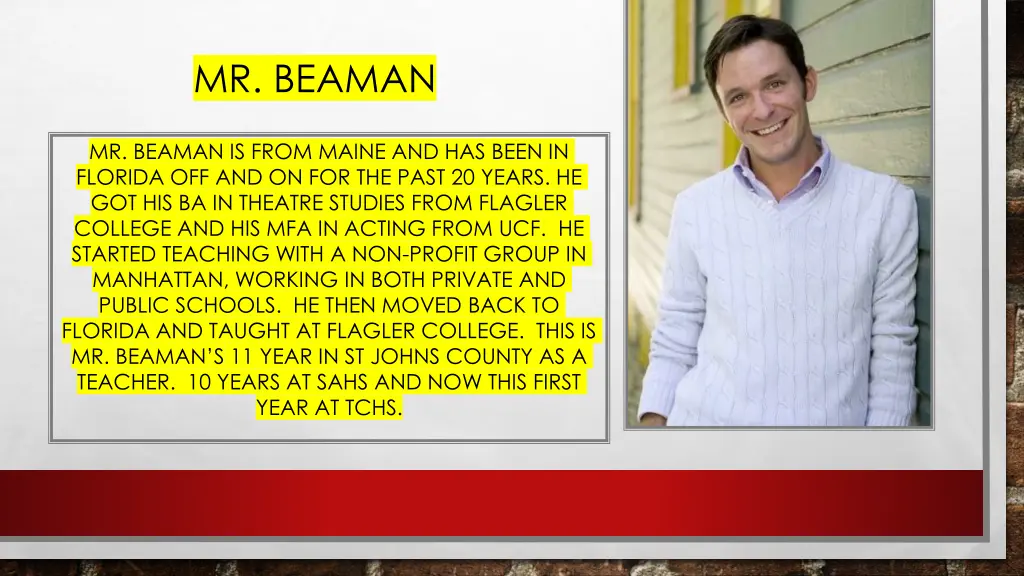 mr beaman