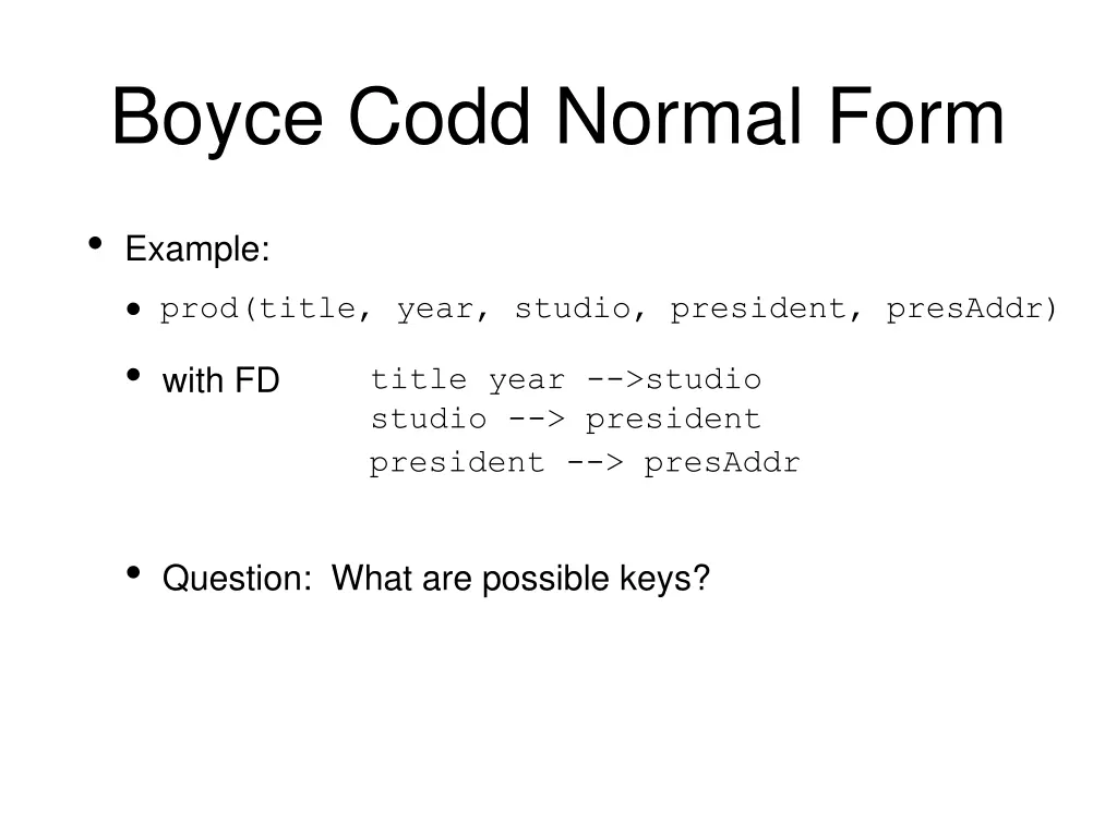 boyce codd normal form 5