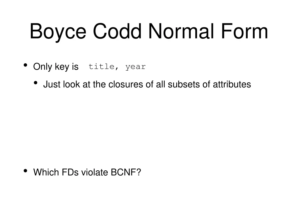 boyce codd normal form 6