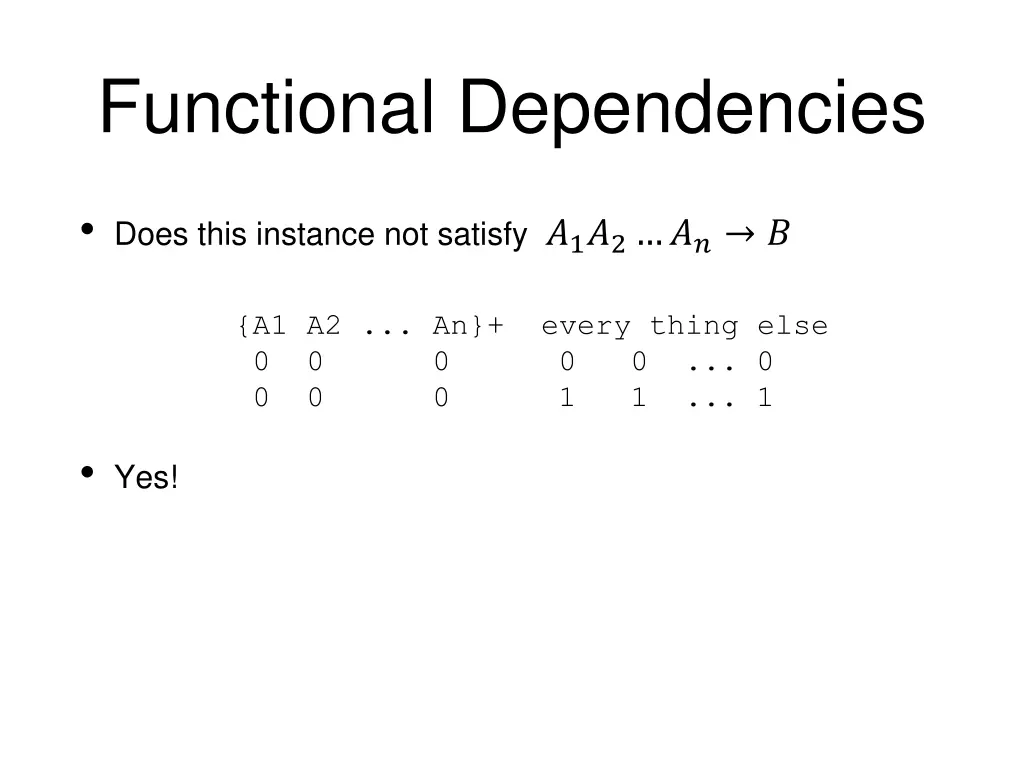 functional dependencies 20