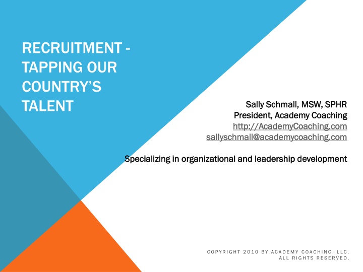 recruitment tapping our country s talent