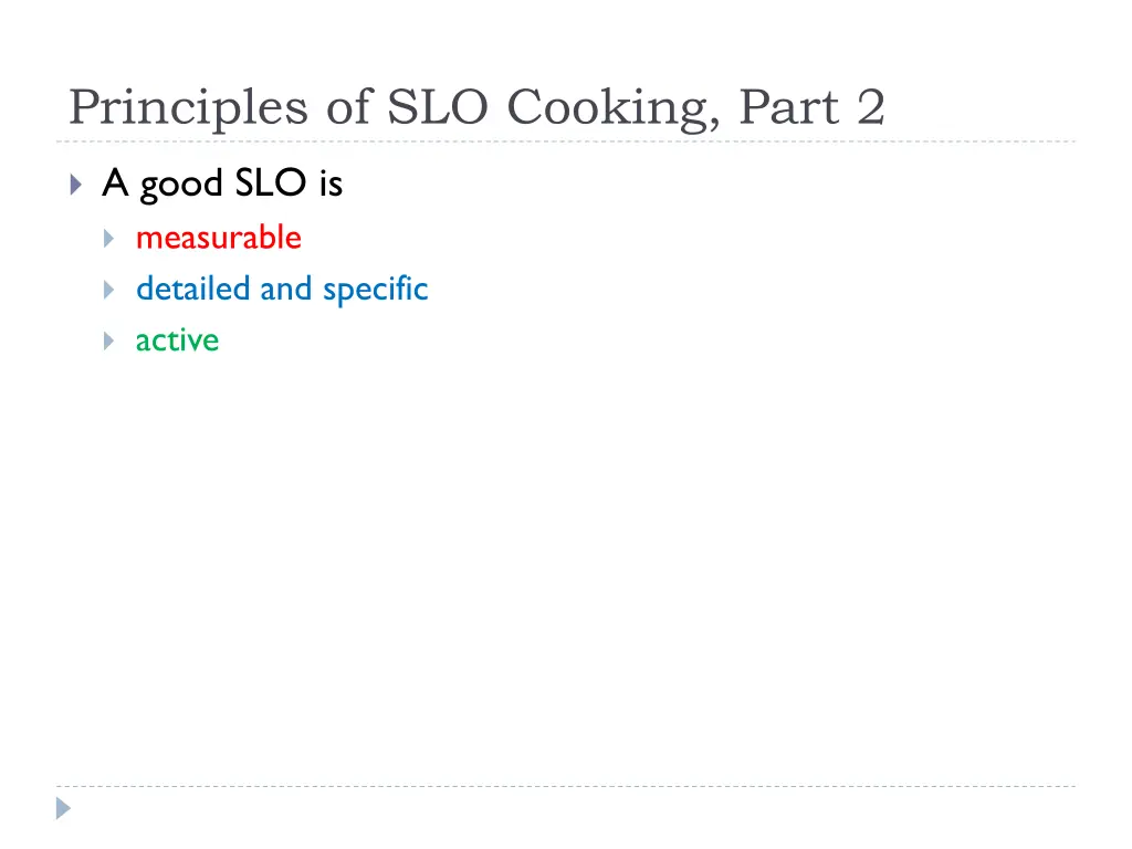 principles of slo cooking part 2
