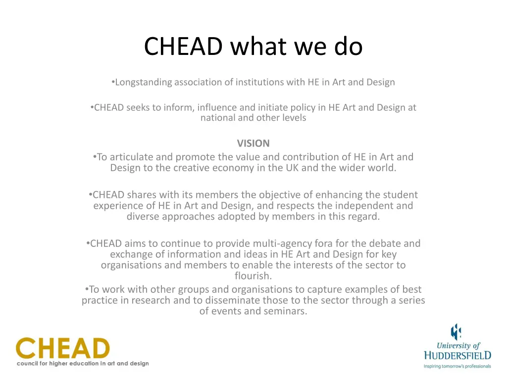 chead what we do