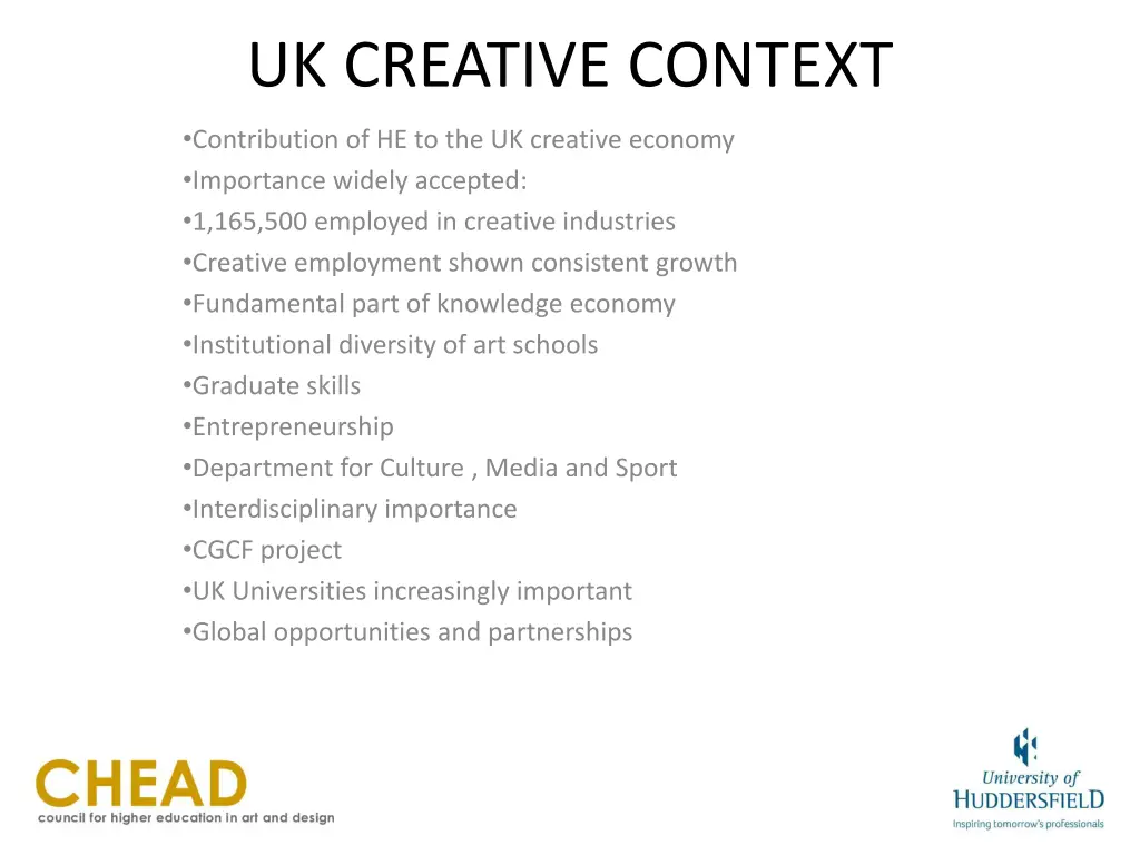 uk creative context