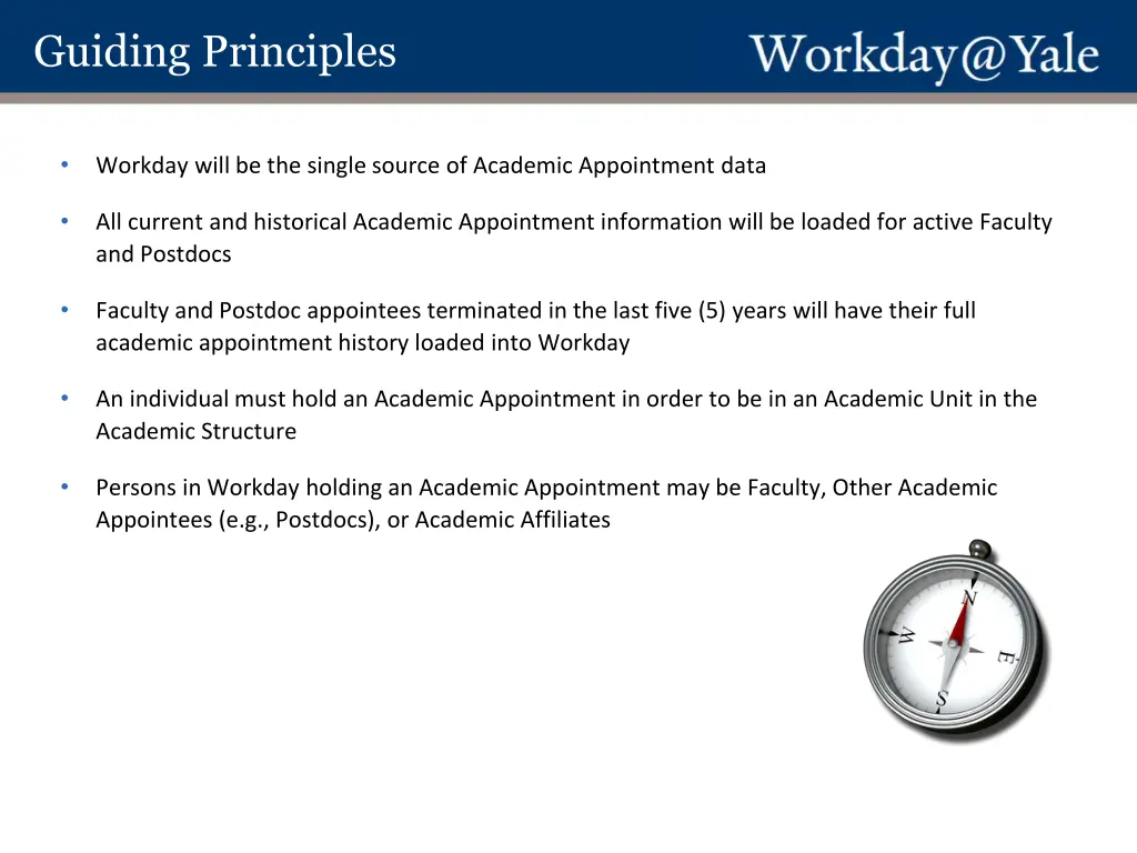 guiding principles