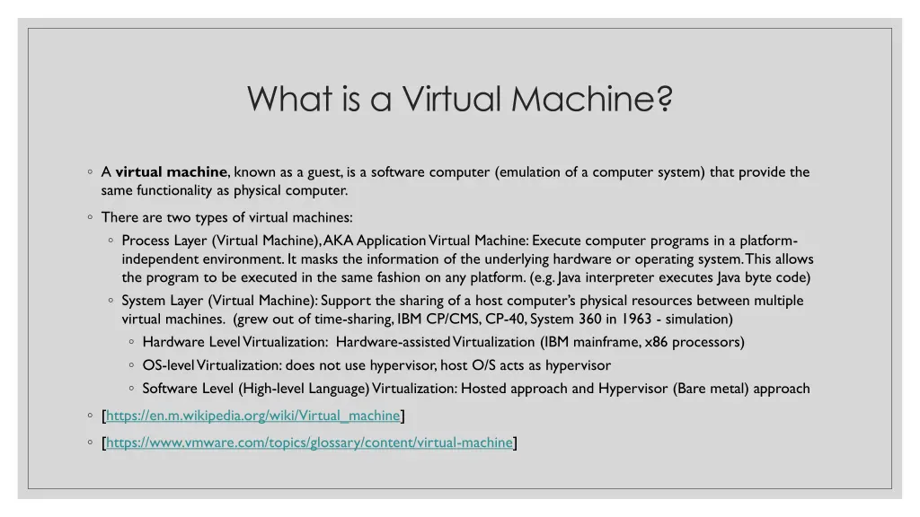 what is a virtual machine
