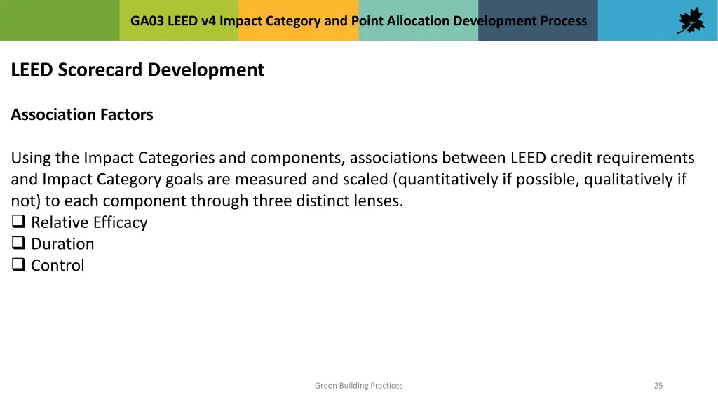 ga03 leed v4 impact category and point allocation 24