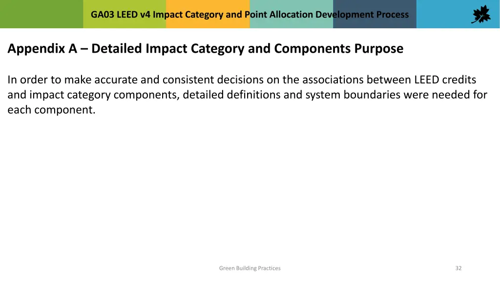 ga03 leed v4 impact category and point allocation 31