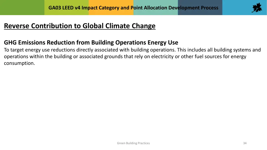 ga03 leed v4 impact category and point allocation 33