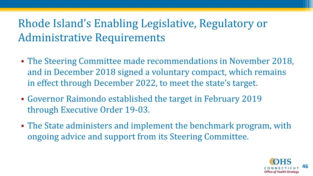rhode island s enabling legislative regulatory 1