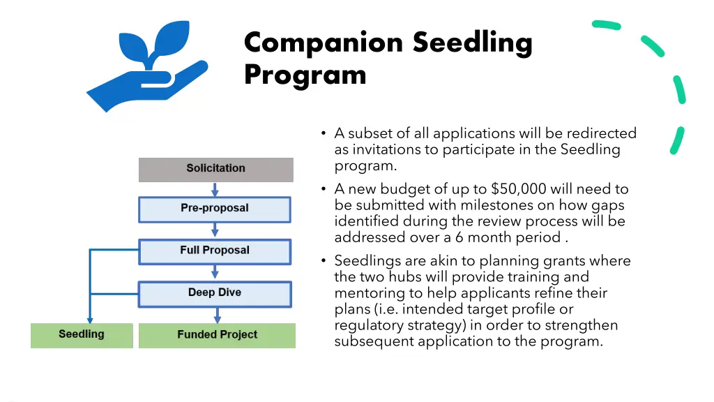 companion seedling program