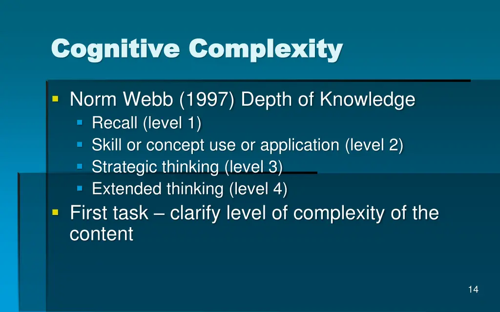 cognitive complexity cognitive complexity