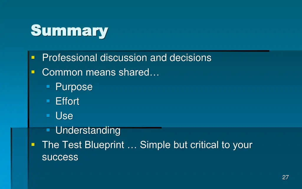 summary summary 1