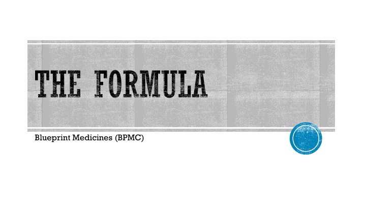 the formula