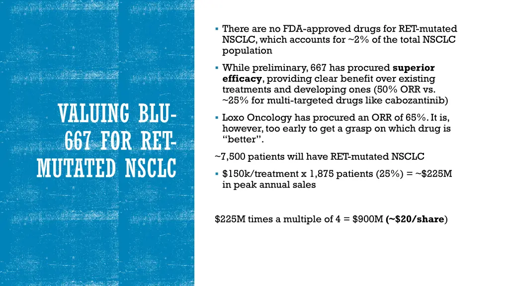 there are no fda approved drugs for ret mutated