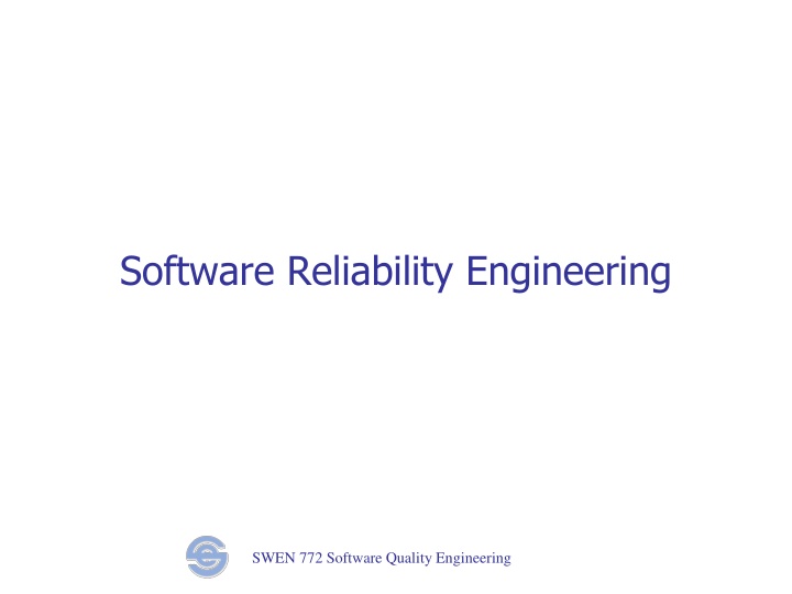 software reliability engineering