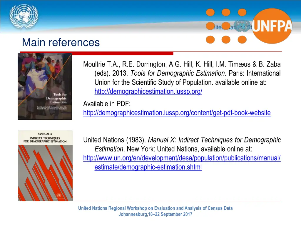 main references