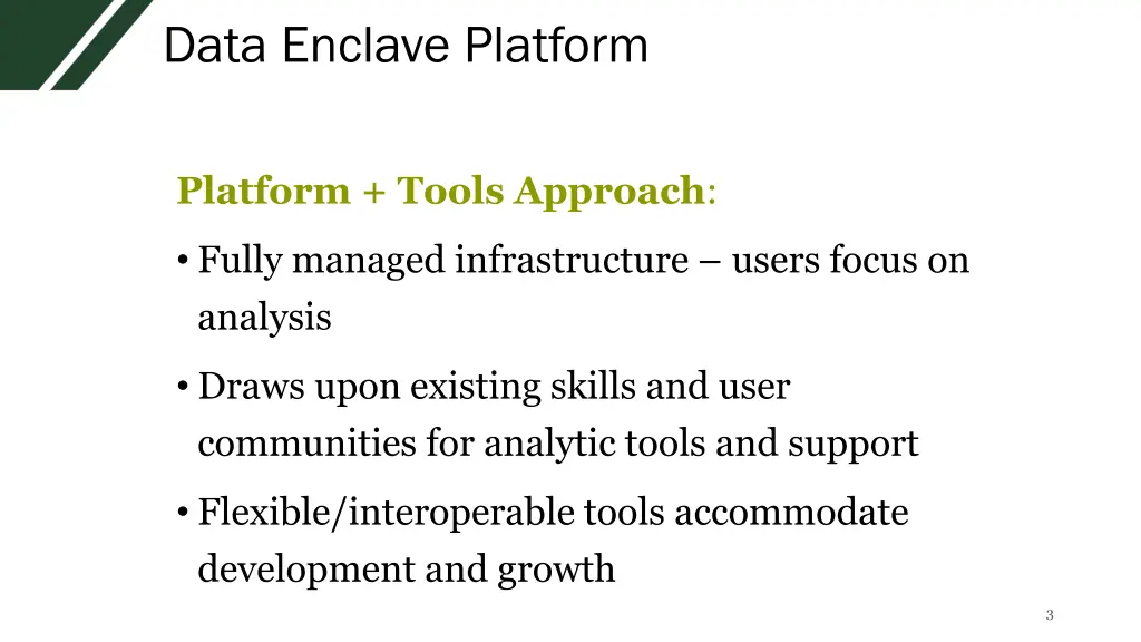 data enclave platform