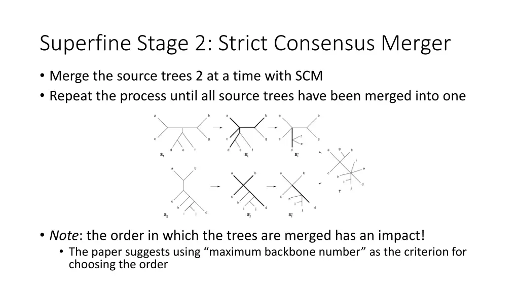 superfine stage 2 strict consensus merger