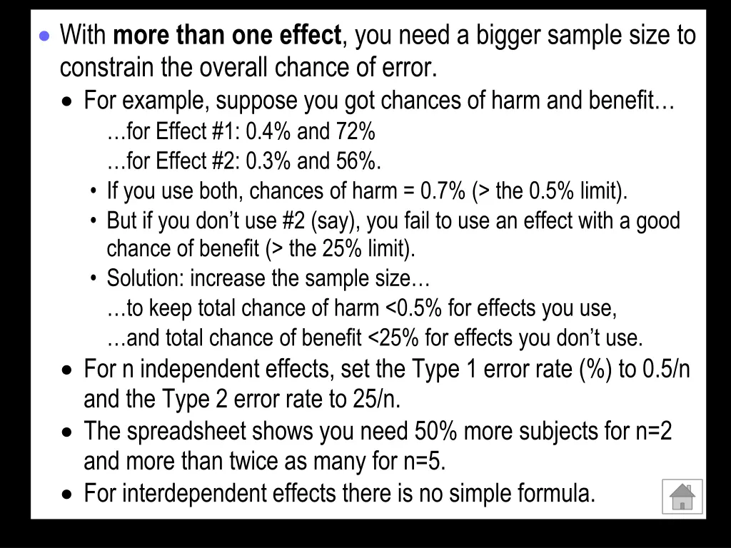 with more than one effect you need a bigger