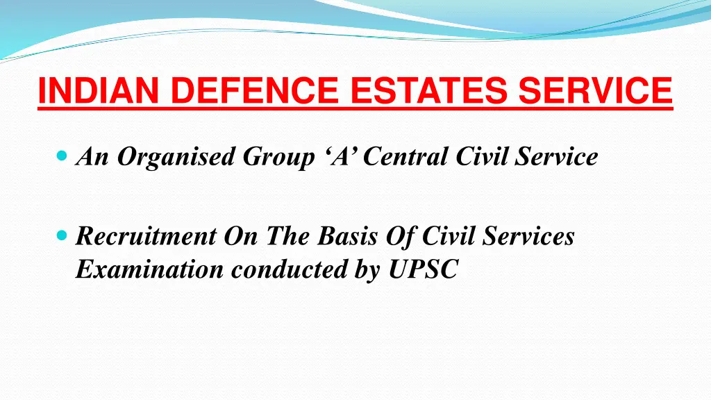 indian defence estates service