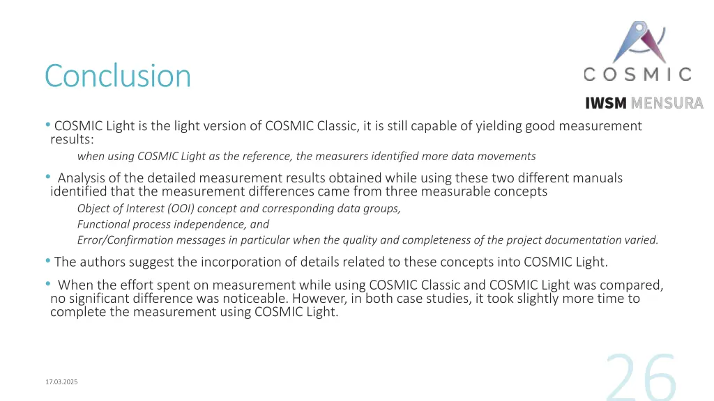 conclusion