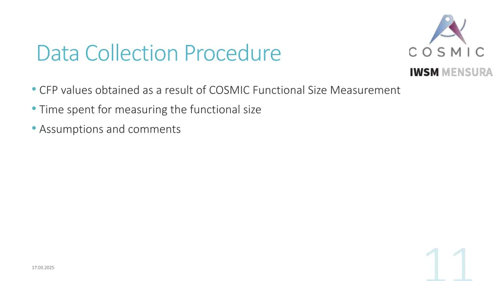 data collection procedure