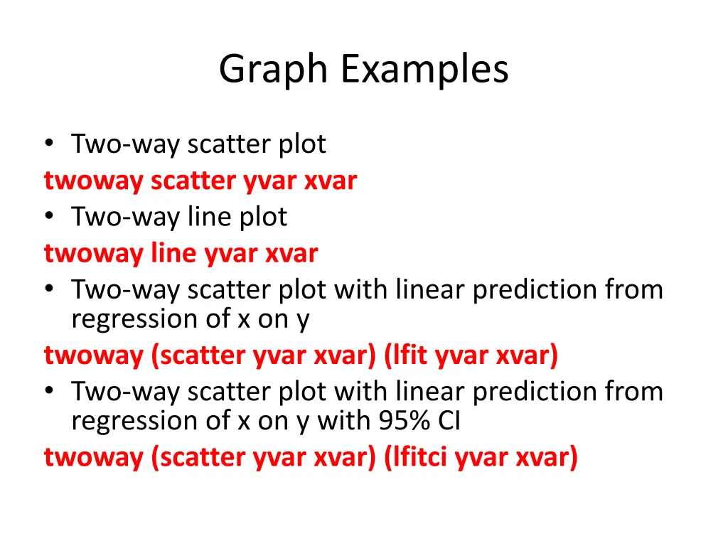 graph examples
