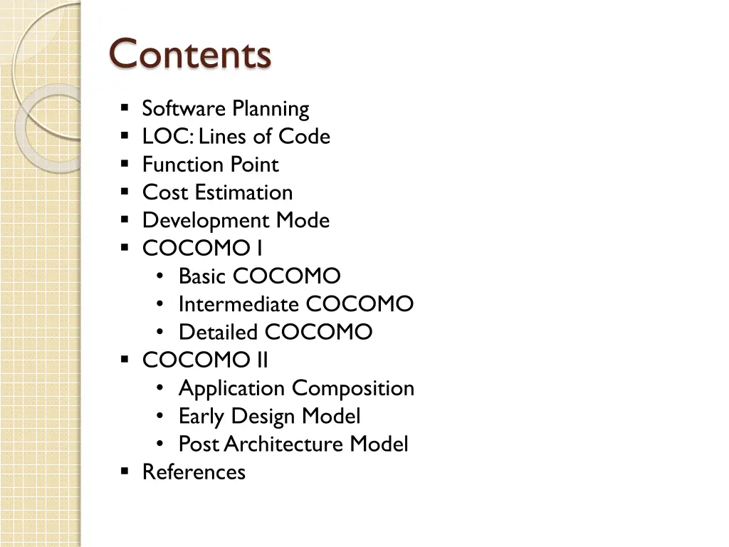 contents