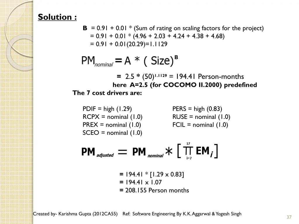 solution