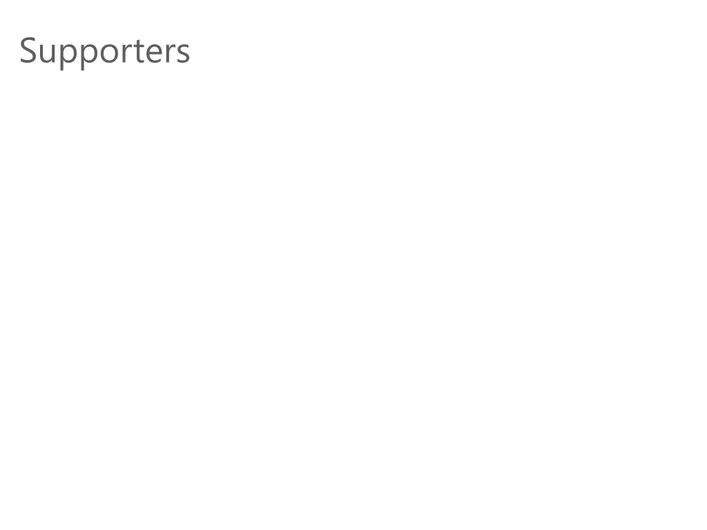 supporters