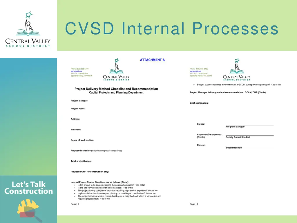 cvsd internal processes 1