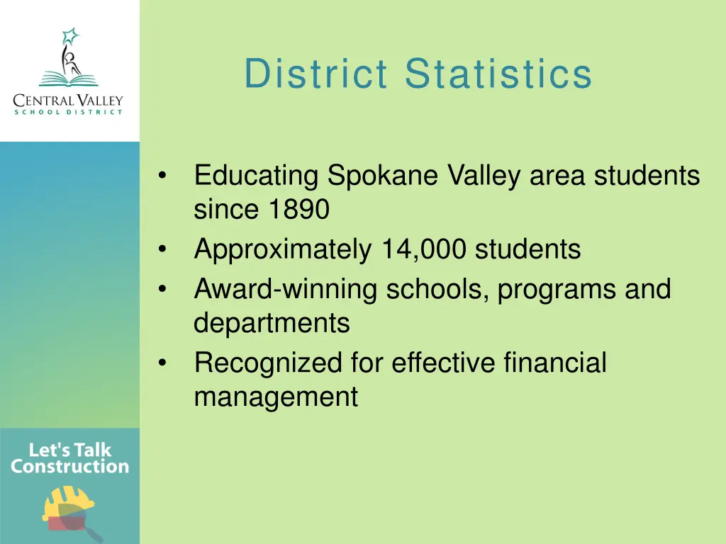 district statistics
