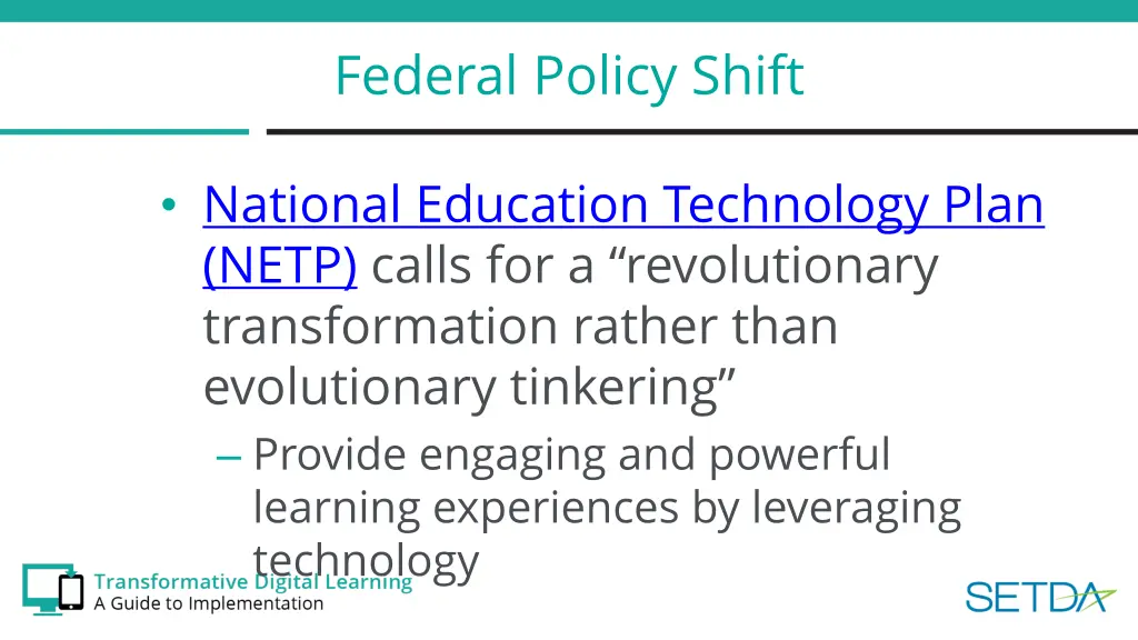 federal policy shift 1