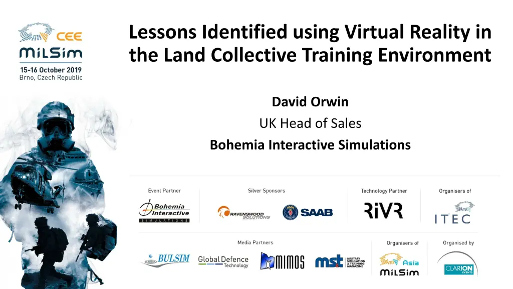 lessons identified using virtual reality